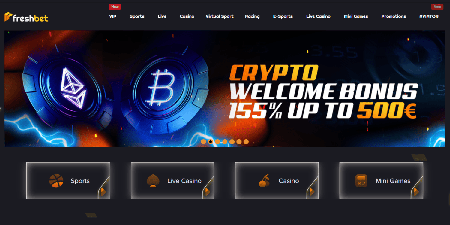 FreshBet Bookmaker Not on Gamstop