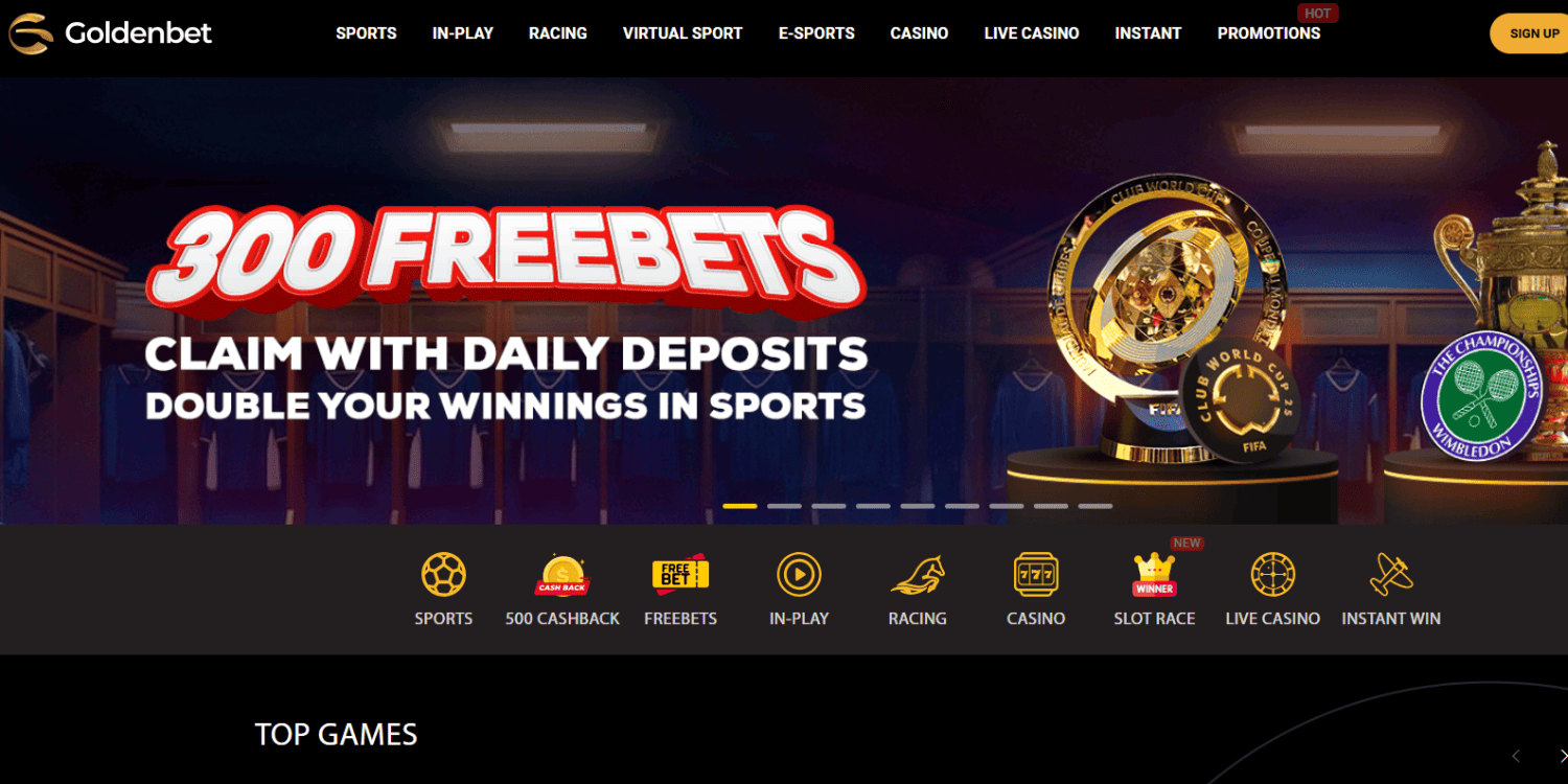 GoldenBet Bookmaker Not on Gamstop