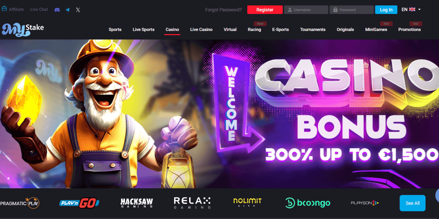MyStake Bookmaker Not on Gamstop